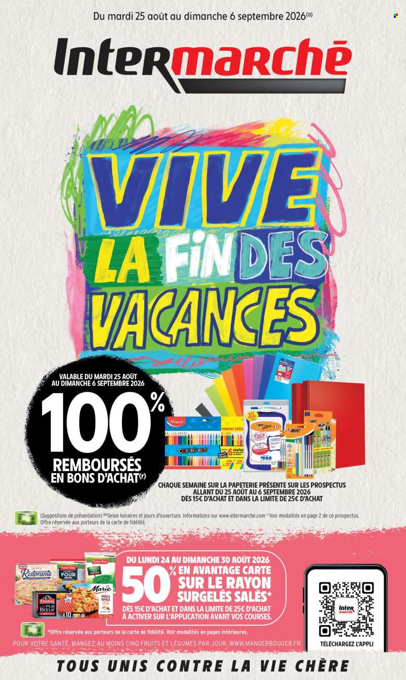 Catalogue Intermarché Super - 25/08/2026 - 06/09/2026.
