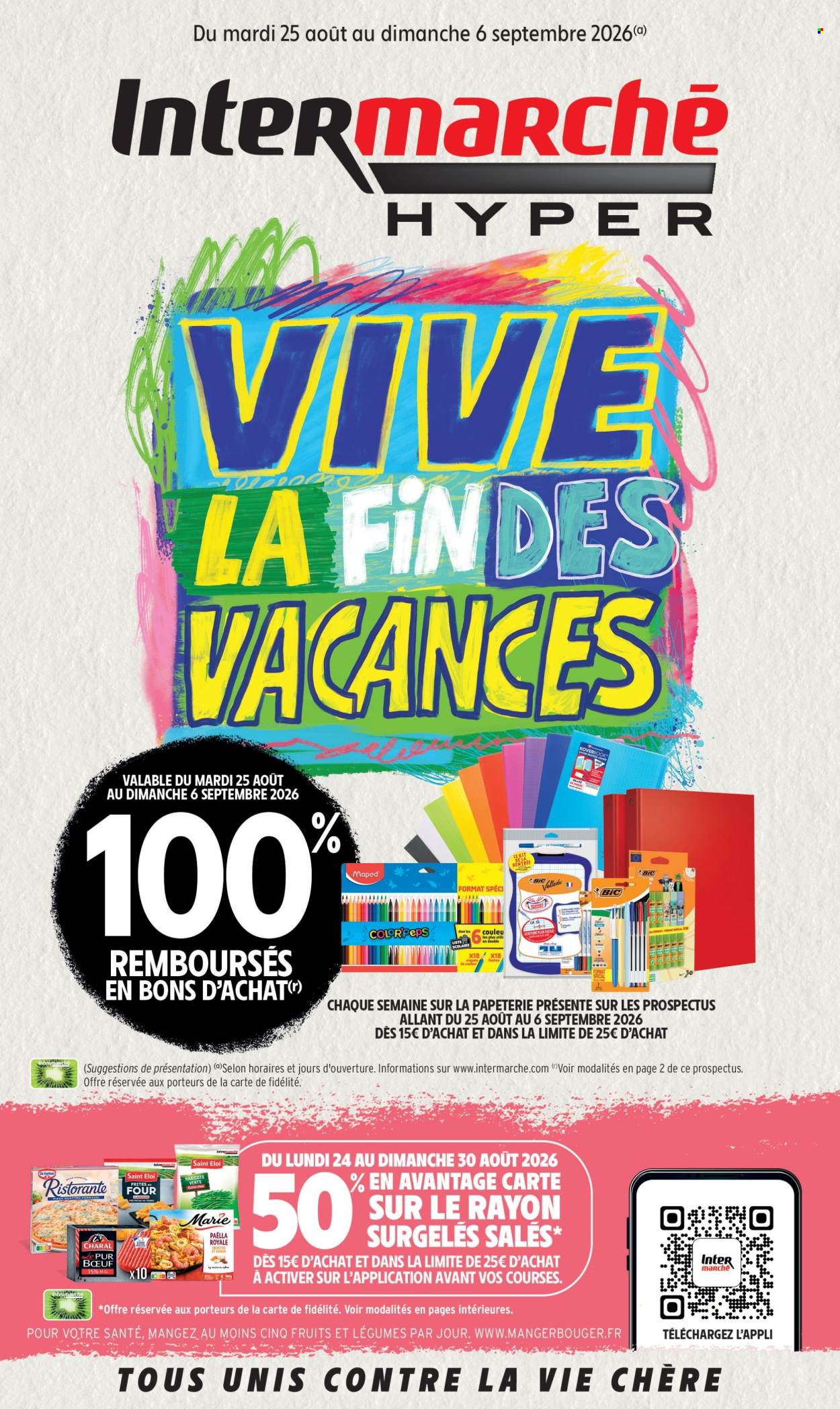 Catalogue Intermarché Hyper - 25/08/2026 - 06/09/2026. Page 1