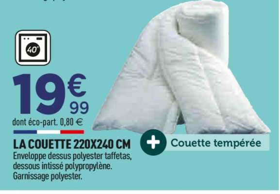 LA COUETTE 220X240 CM