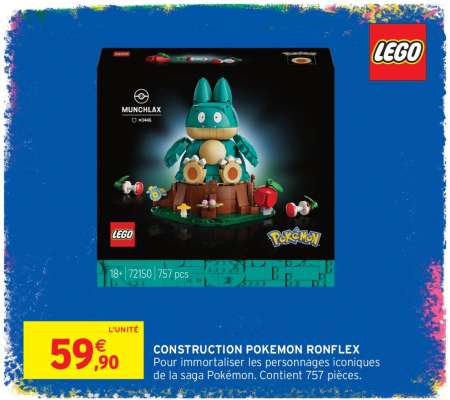 CONSTRUCTION POKEMON RONFLEX