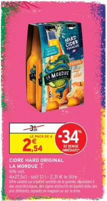 CIDRE HARD ORIGINAL LA MORDUE