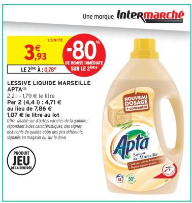 LESSIVE LIQUIDE MARSEILLE APTA