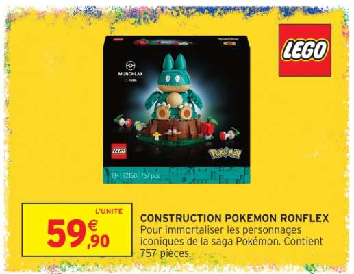 CONSTRUCTION POKEMON RONFLEX