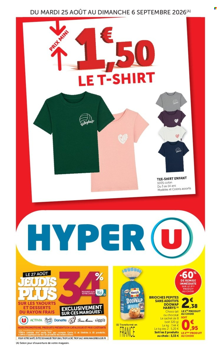 Catalogue HYPER U - 25/08/2026 - 06/09/2026. Page 1