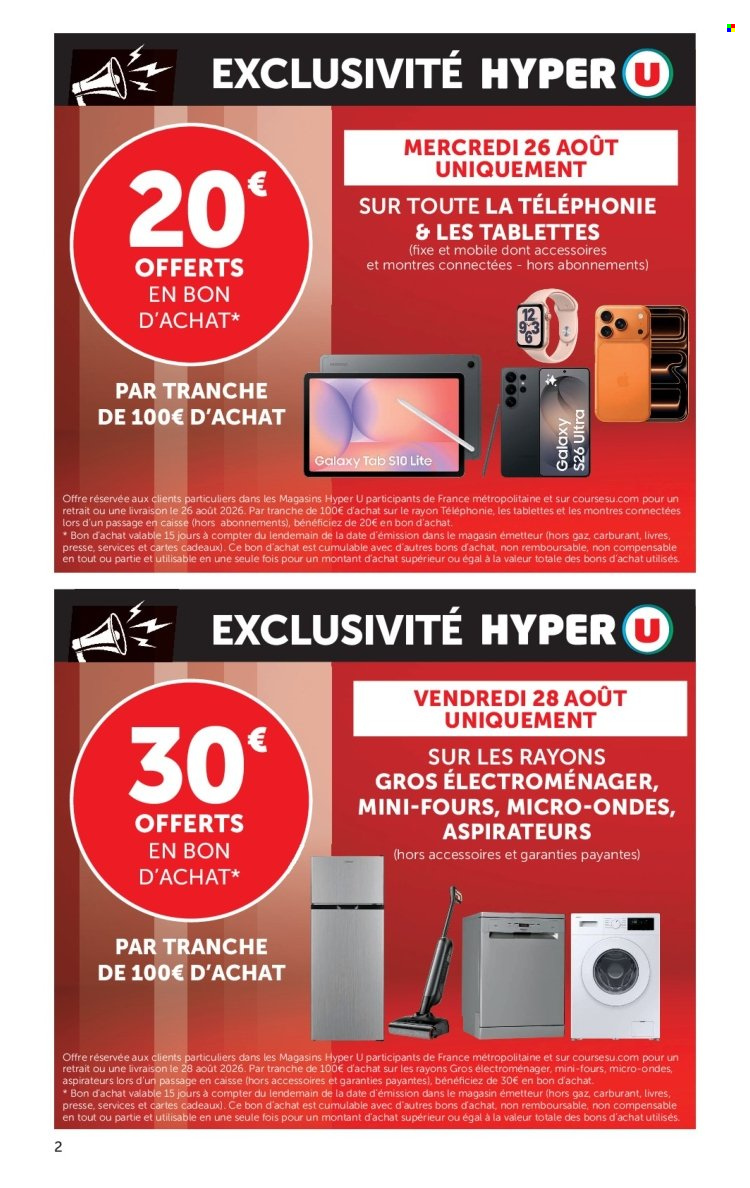 Catalogue HYPER U - 25/08/2026 - 06/09/2026. Page 2
