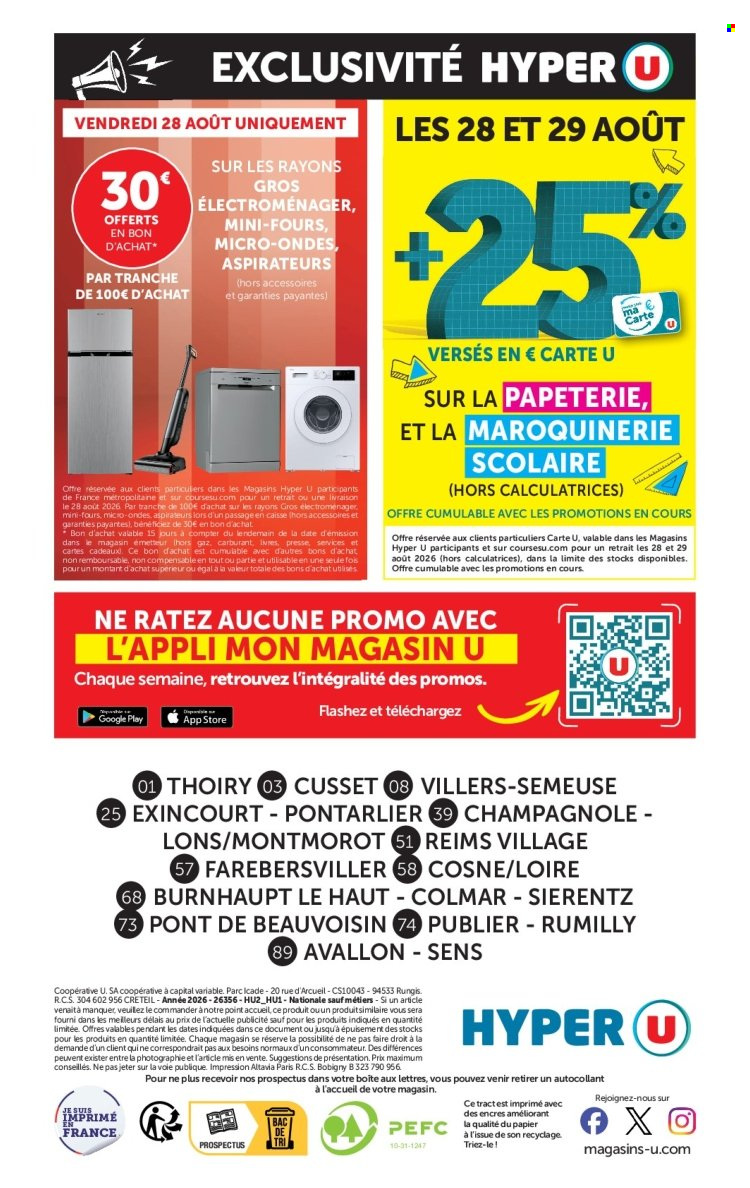 Catalogue HYPER U - 25/08/2026 - 06/09/2026. Page 56