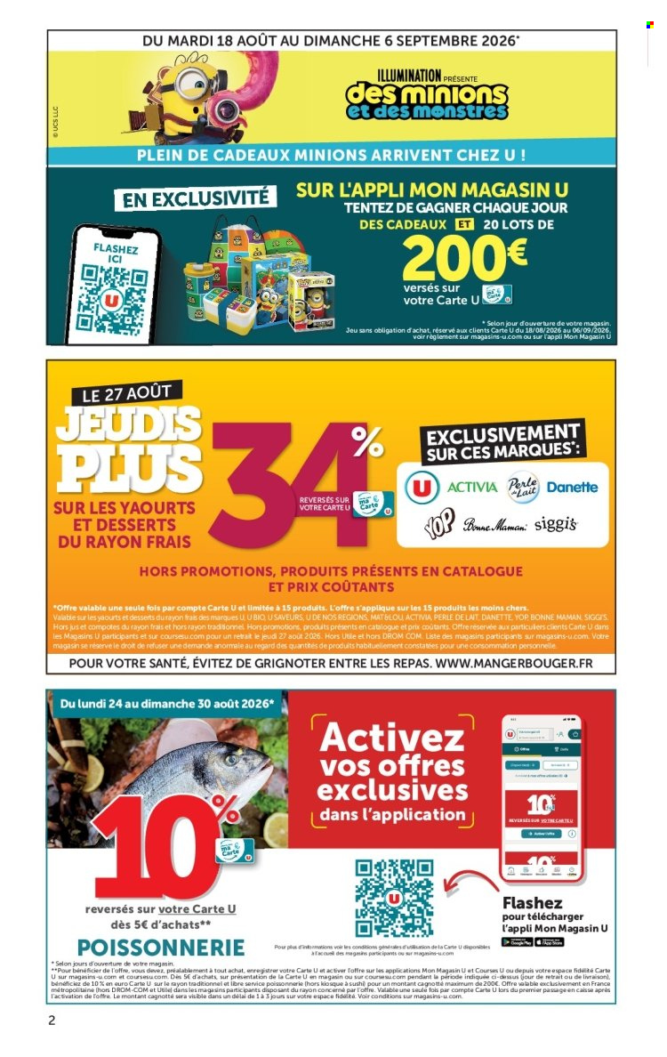 Catalogue SUPER U - 25/08/2026 - 06/09/2026. Page 2
