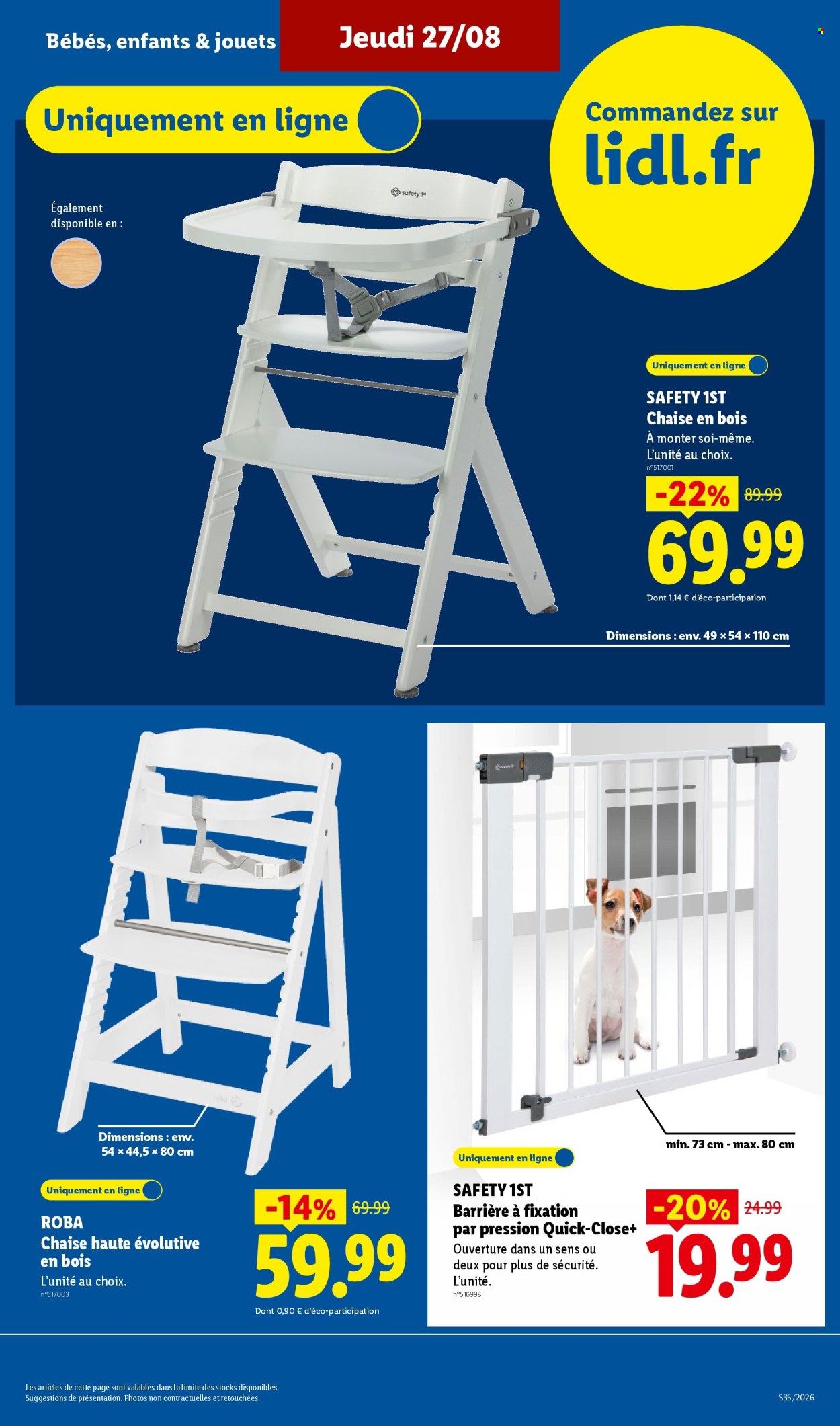 Catalogue Lidl - 27/08/2026 - 02/09/2026. Page 33