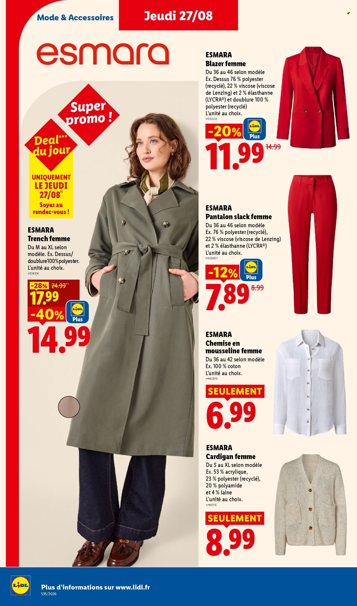 Catalogue Lidl - 27/08/2026 - 02/09/2026. Page 42