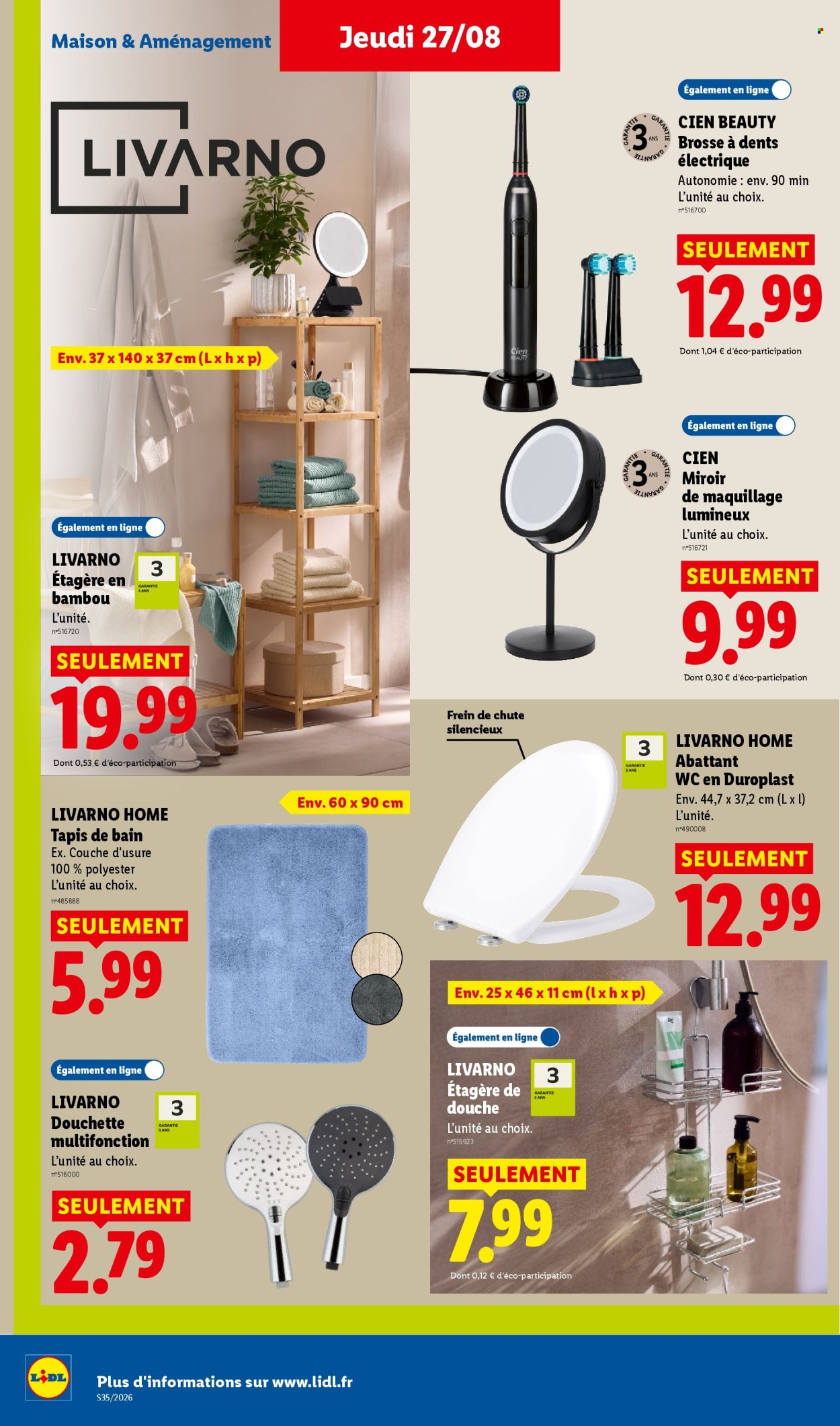 Catalogue Lidl - 27/08/2026 - 02/09/2026. Page 40