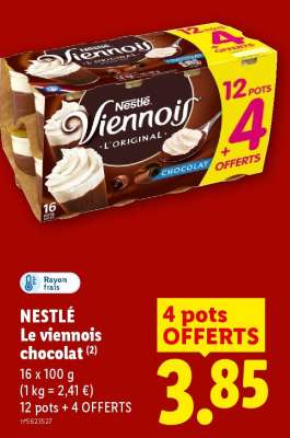 NESTLÉ  Le Viennois chocolat