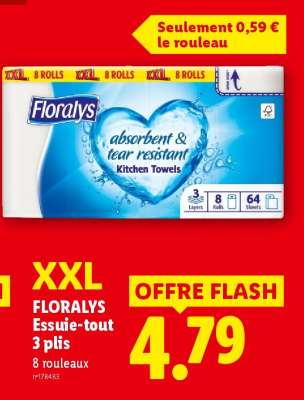 FLORALYS Essuie-tout