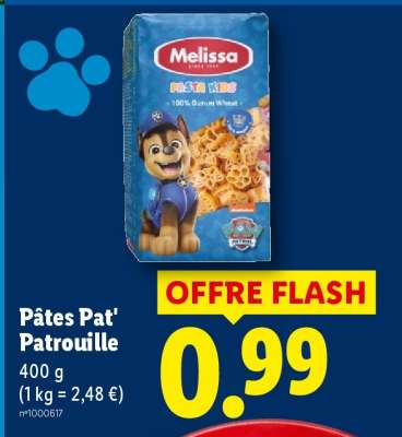 Pâtes Pat' Patrouille