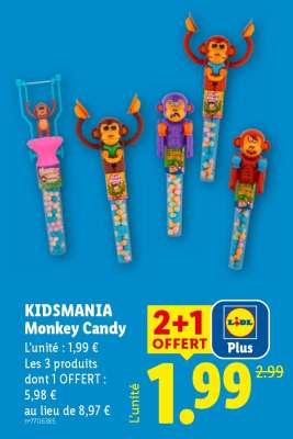 KIDSMANIA Monkey Candy