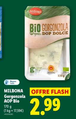 MILBONA Gorgonzola AOP Bio