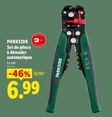 PARKSIDE Set de pince à dénuder automatique
