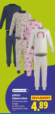 LUPILU Pyjama enfant