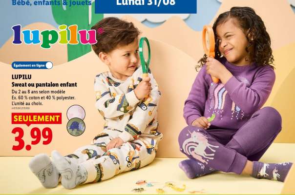 LUPILU Sweat ou pantalon enfant