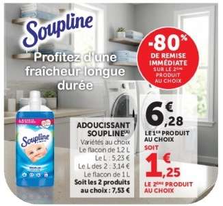Adoucissant "Soupline"