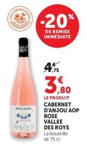 CABERNET D'ANJOU AOP ROSÉ VALLÉE DES ROYS
