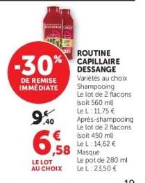 ROUTINE CAPILLAIRE DESSANGE