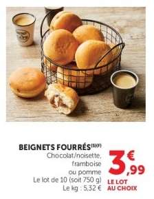 Beignets Fourrés