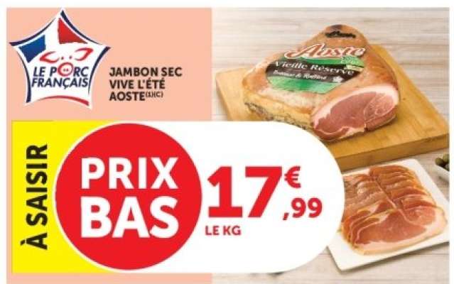 Jambon Sec Vive L'Été Aoste