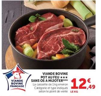 Viande Bovine : Pot au Feu