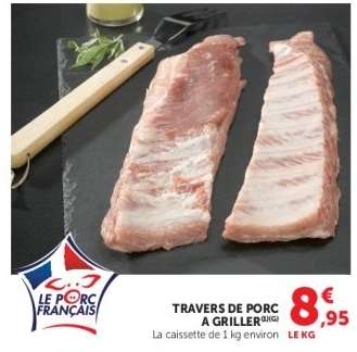 TRAVERS DE PORC A GRILLER