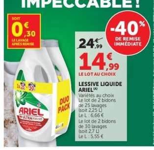 LESSIVE LIQUIDE "ARIEL"