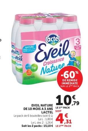 Eveil Nature de 10 mois à 3 ans Lactel