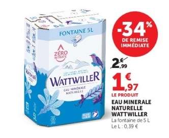 Eau Minérale Naturelle Wattwiller