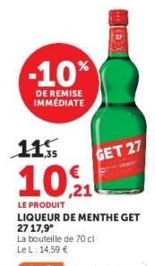 LIQUEUR DE MENTHE GET 27 17,9°