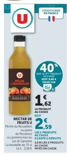 NECTAR DE FRUITS U
