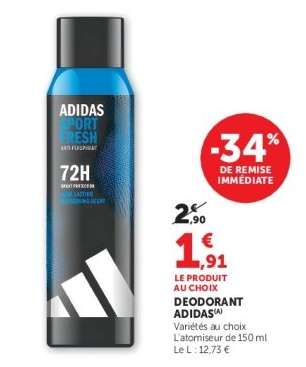 Déodorant Adidas