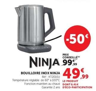 BOUILLOIRE INOX NINJA