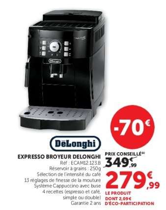 Expresso Broyeur DeLonghi