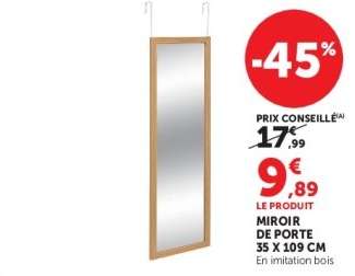 MIROIR DE PORTE