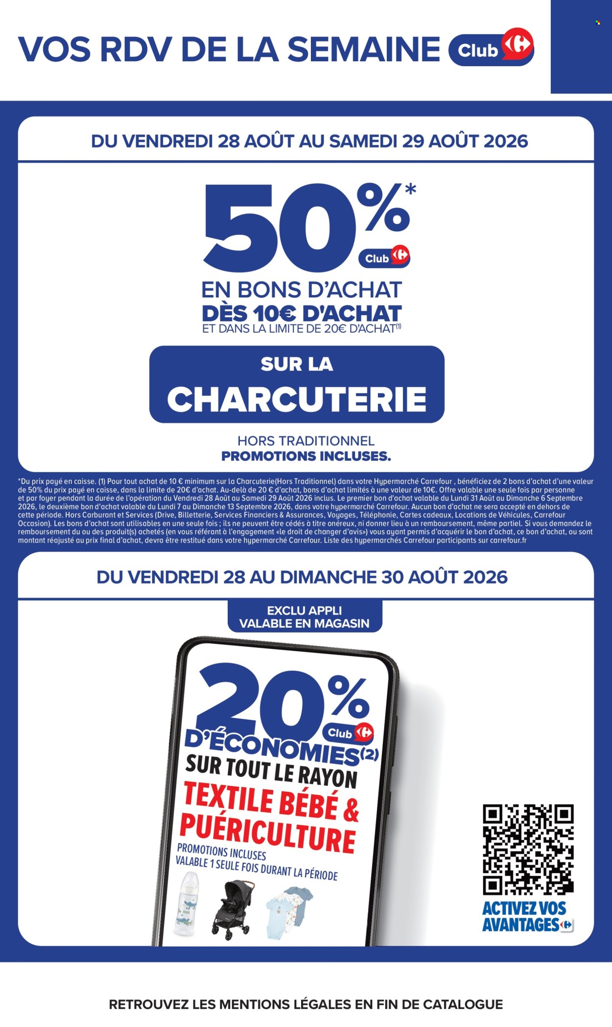 Catalogue Carrefour Hypermarchés - 24/08/2026 - 07/09/2026. Page 4