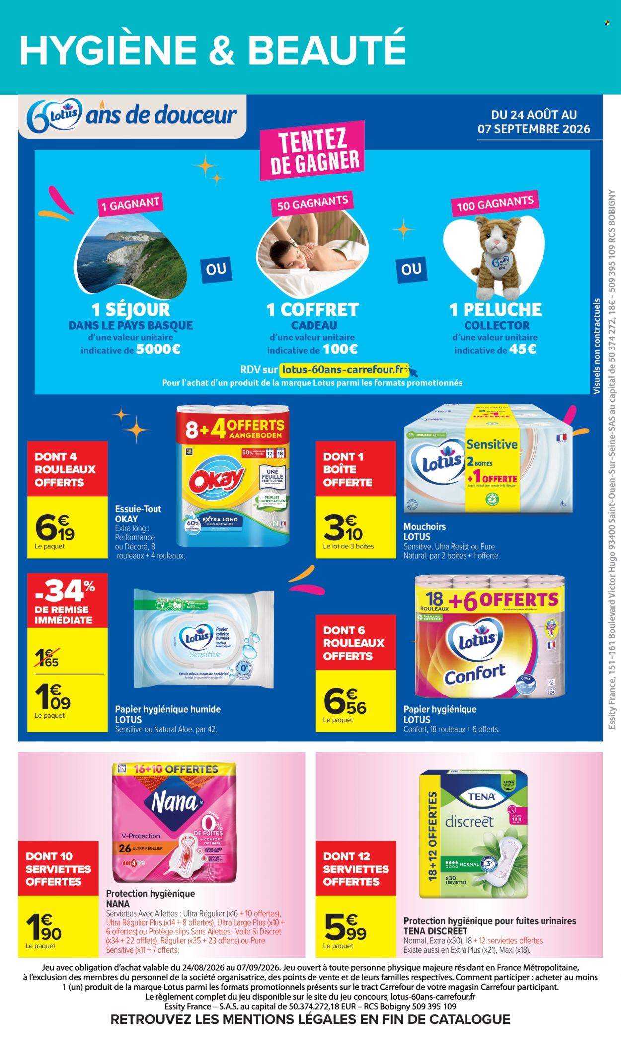 Catalogue Carrefour Hypermarchés - 24/08/2026 - 07/09/2026. Page 62