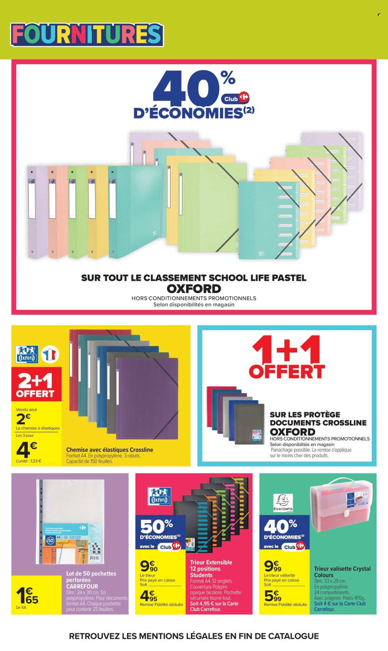 Catalogue Carrefour Hypermarchés - 24/08/2026 - 07/09/2026. Page 85