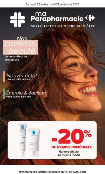 Catalogue Carrefour Hypermarchés - 25/08/2026 - 28/09/2026.