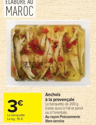 Anchois à la provençale