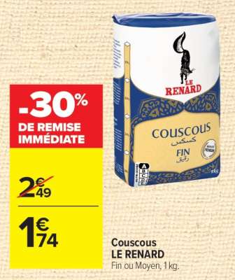 Couscous 'Le Renard'