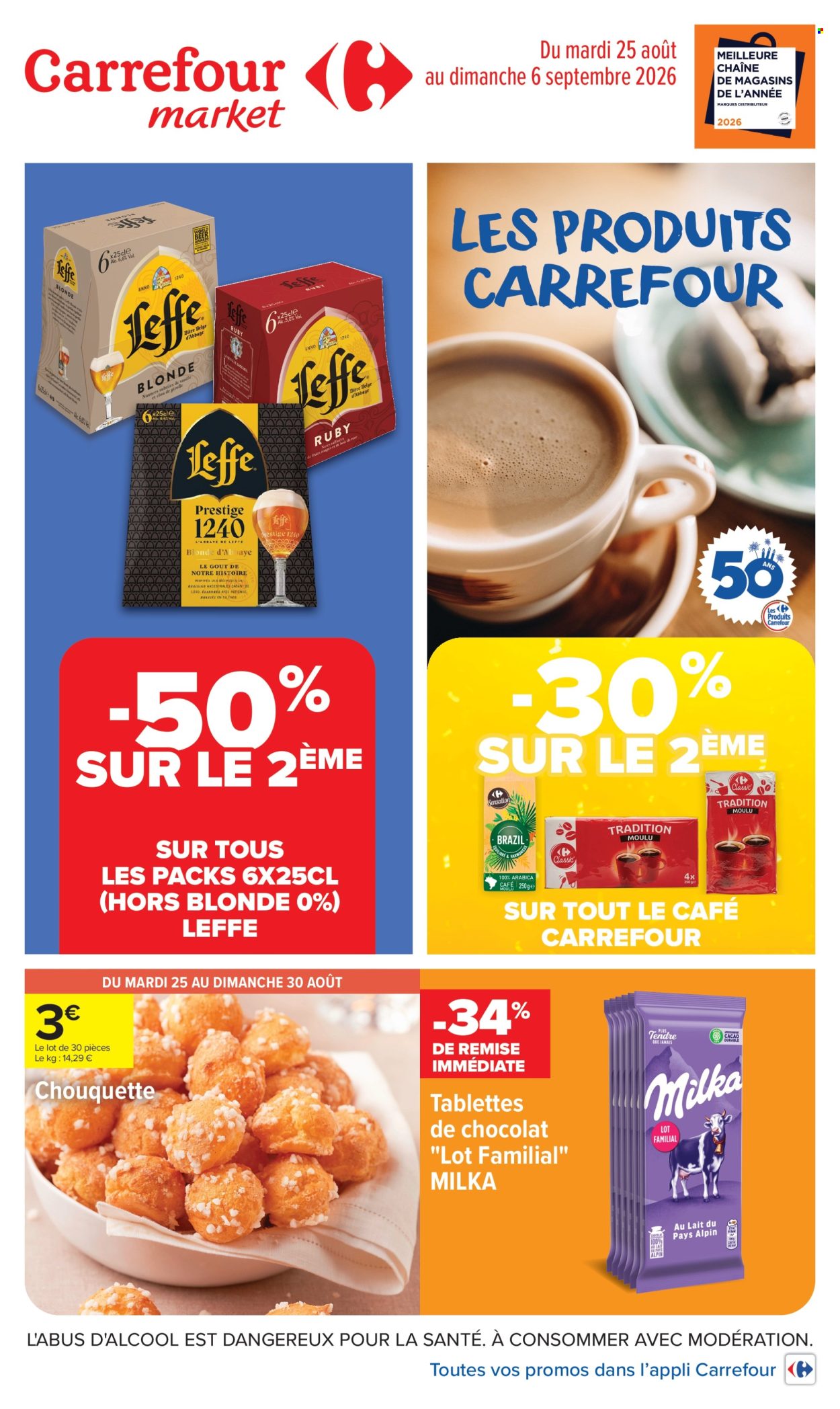 Catalogue Carrefour Market - 25/08/2026 - 06/09/2026. Page 1