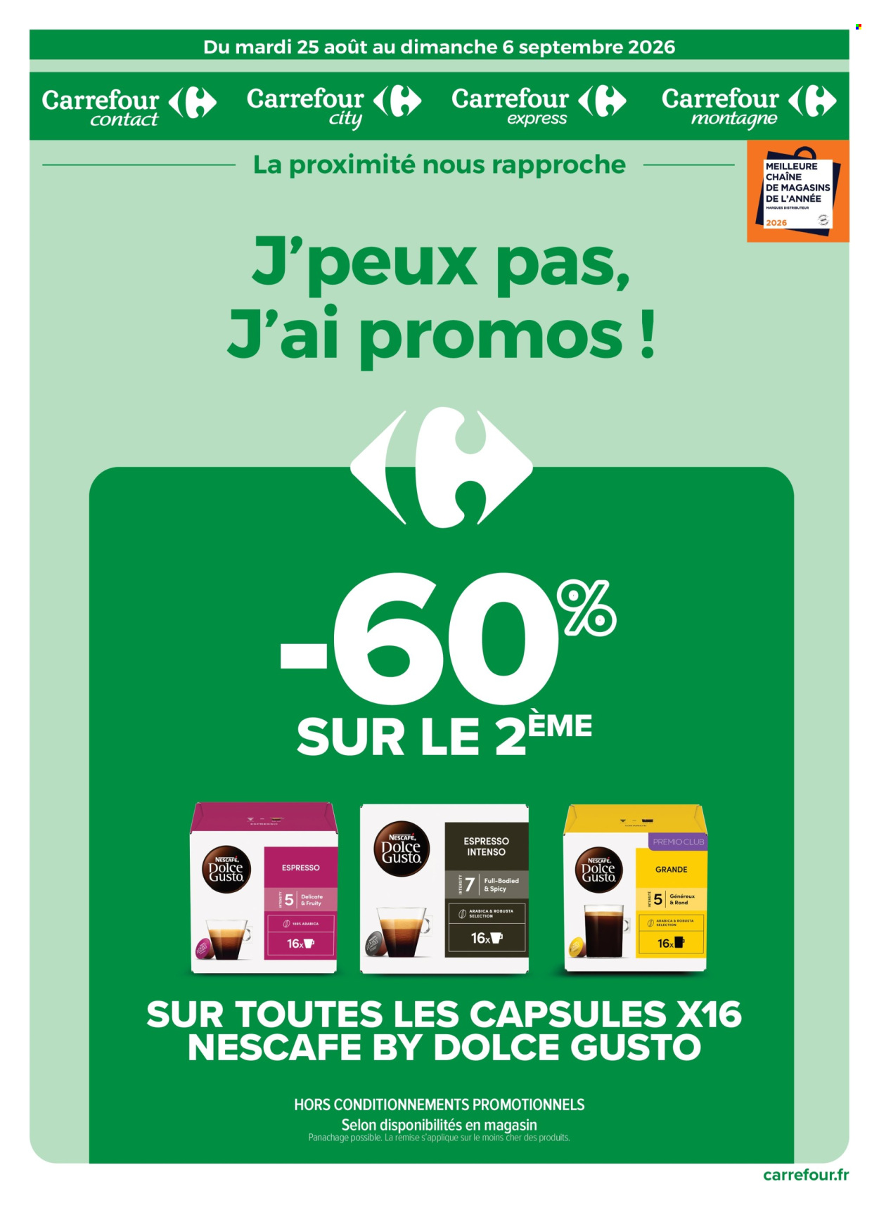 Catalogue Carrefour - 25/08/2026 - 06/09/2026. Page 1