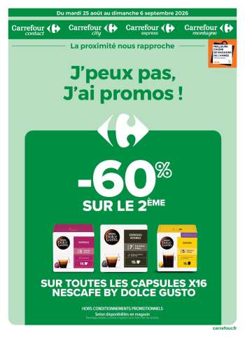 Catalogue Carrefour - 25/08/2026 - 06/09/2026.