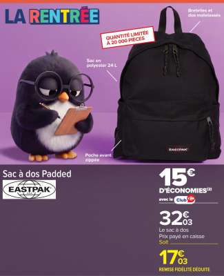 Sac à dos Padded