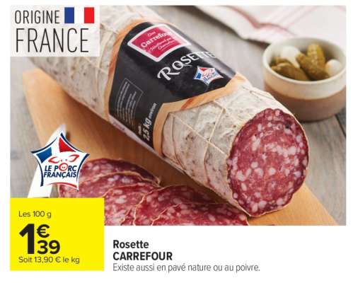 Rosette CARREFOUR