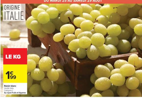 Raisin Blanc